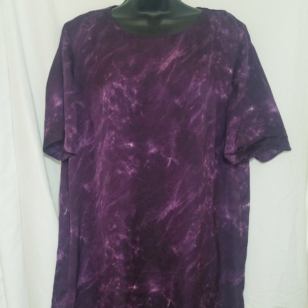 Michael Kors Purple Midi Dress